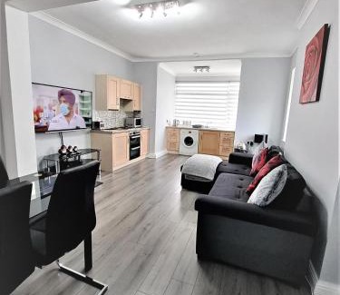 Swanage Apartamento | Large Flat quite location Modern and well equipped