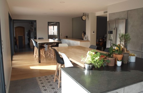 Villefranche-de-Lauragais Casa | Gran casa familiar con piscina int + pied à terre "Les filles des jardins"