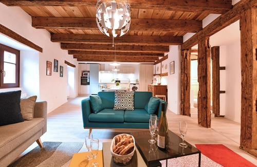 Gueberschwihr Casa | Large gîte in historic Alsatian half-timbered house for 12/14 people