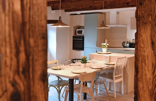 Gueberschwihr Casa | Large gîte in historic Alsatian half-timbered house for 12/14 people