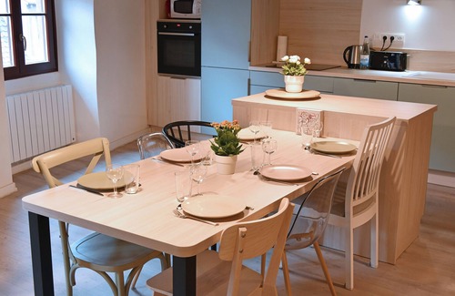 Gueberschwihr Casa | Large gîte in historic Alsatian half-timbered house for 12/14 people