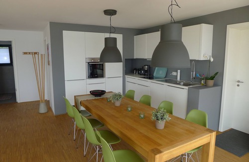 Lobnitz Casa | Gran casa de vacaciones con su propia playa, chimenea, sauna, justo en el lago, cerca de Leipzig