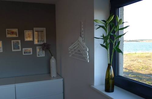 Lobnitz Casa | Gran casa de vacaciones con su propia playa, chimenea, sauna, justo en el lago, cerca de Leipzig