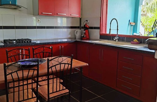 Mbouini Casa | Large house 2 minutes from the beach, 3 bedrooms, 2 bathrooms, sea-mountain view