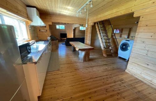 Toyoura Apartamento | large log cabin 桜
