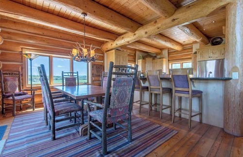 Driggs Casa | Teton Summit View Log Home en las montañas