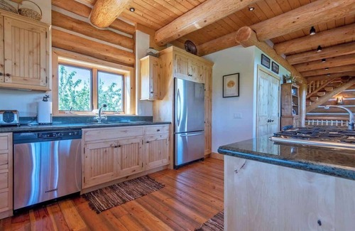 Driggs Casa | Teton Summit View Log Home en las montañas