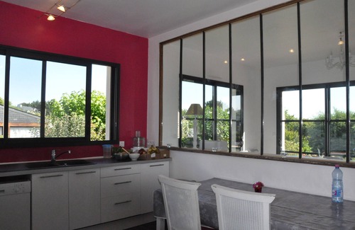 Saint-Gildas-de-Rhuys Casa | 15 pers, gran villa de 4 * St Gildas de Rhuys, playas, vistas al mar pte