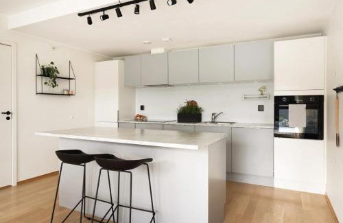 Laksevag Apartamento | Large luxurious apartment with private terrace and parking