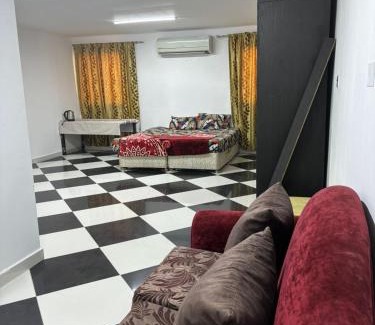 Sharjah Casa | LARGE M BEDROOM Attached Bathroom with Terrace Access in a villa Sharjah