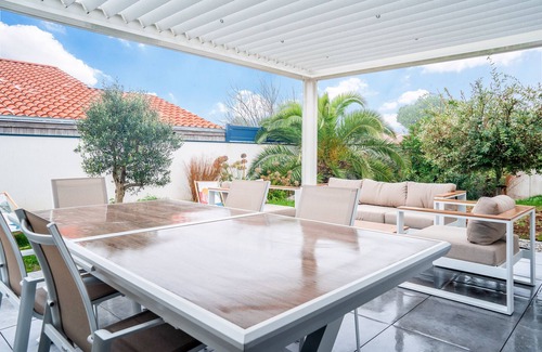 Saint-Vincent-sur-Jard Chalet De Esquí | Casa grande y moderna para 6 - Jardin