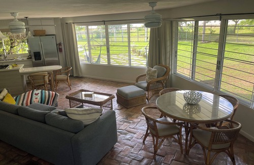 Playa Casa | Large Oceanfront 4 Bedroom Home near Rincon directly on a Beautiful Quiet Beach