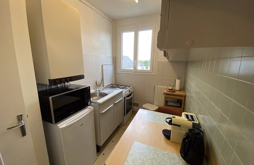 La Fuye-Velpeau Apartamento | Large, quiet studio with balcony & free parking