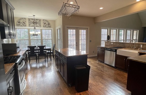 Lake Lure Casa | Large Rental in Rumbling Bald Resort on Septic. No damage. Ready to go!