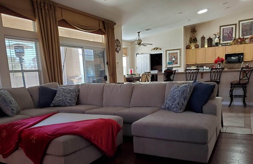Centennial Hills Casa | Large Resort-Style Gated home on 1/2 acre w/RV parking, Pool, Spa, Outdoor Haven