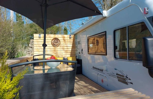 Cirencester Chalet De Esquí | Large Static Motorhome-Stunning Countryside Views