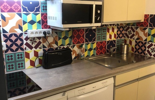 Les Lecques Apartamento | GRAN ESTUDIO - terraza - 50 m Playa - tiendas y restaurantes cercanos.