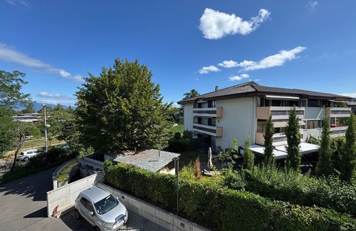 Allinges Apartamento | Gran estudio en Thonon, cerca del lago con parking
