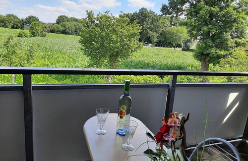 Friesoythe Apartamento | Large vacation apartment with box-spring beds and balcony in Friesoythe