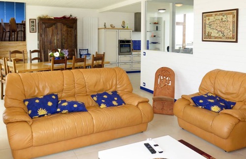 Landeda Casa | GRAN VILLA en ABER WRAC'H; clasificado 4 ESTRELLAS 14 pers. (, 18 poss)) sauna con spa con vistas al mar