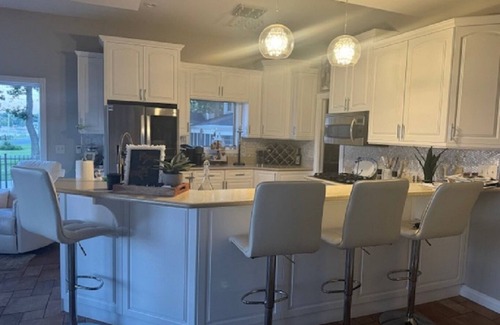 Bass Lake Casa | Large Waterfront Villa on Bass Lake with a Gym. Close to Culver and Notre Dame