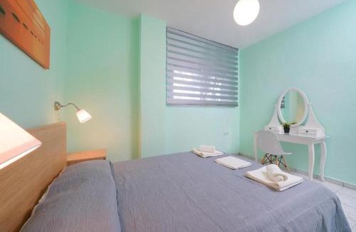 Chrisi Ammoudia Apartamento | Las sirenas maisonnettes by the beach groundfloor and semi basement