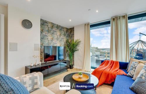 Camden Town with Primrose Hill Apartamento | Last-Minute Grabs l Cozy Apt in Camden Town By Capital Retreats Short Lets & Serviced Accommodation London With Balcony, Free WiFi
