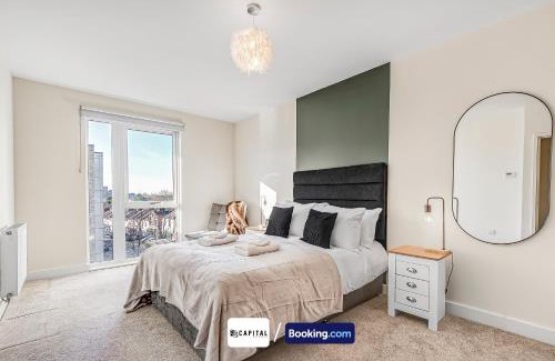 Finchley Church End Apartamento | Last-Minute Specials l 1 Bed Apt, Luxury Balcony By Capital Retreats Short Lets & Serviced Accommodation in Colindale With Free WiFi