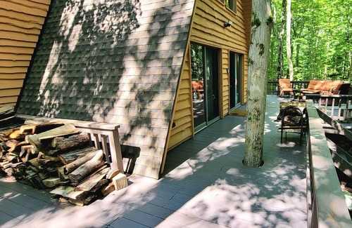 Gray Chalet De Esquí | Laurel Creek Cabin Rustic Luxury Ski Resort Getaway!