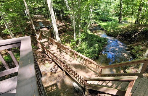 Gray Chalet De Esquí | Laurel Creek Cabin Rustic Luxury Ski Resort Getaway!
