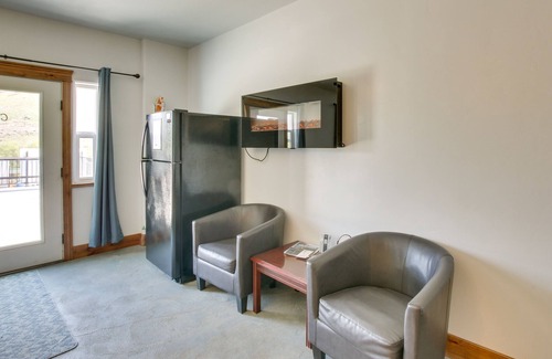Lava Hot Springs Apartamento | Lava Hot Springs Studio w / Deck - Mins to Hot Pools