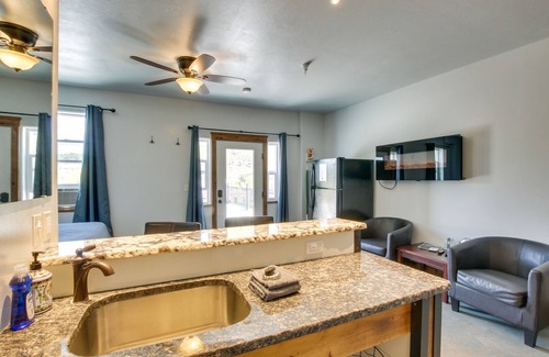 Lava Hot Springs Apartamento | Lava Hot Springs Studio w / Deck - Mins to Hot Pools