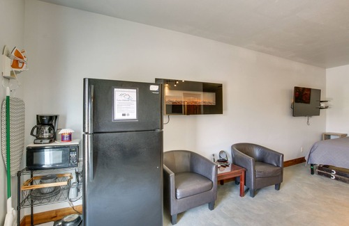 Lava Hot Springs Apartamento | Lava Hot Springs Studio w / Deck - Mins to Hot Pools