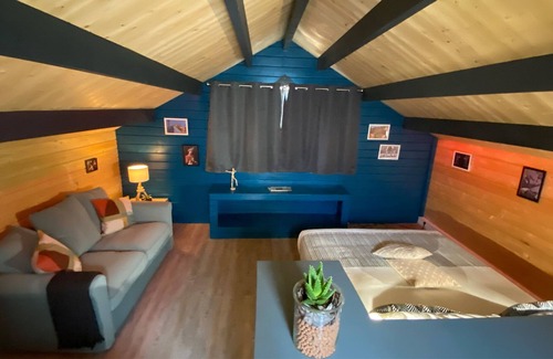 Bonnieux Chalet De Esquí | Lodge Lavanda para 4 personas en el corazón del Luberon