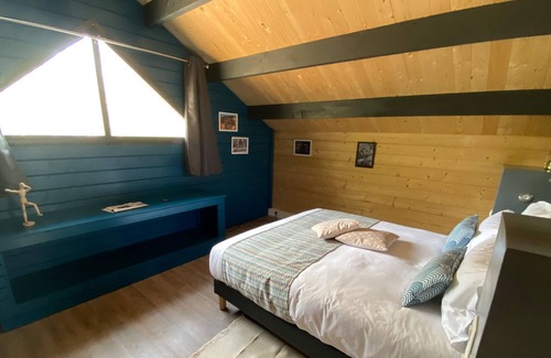 Bonnieux Chalet De Esquí | Lodge Lavanda para 4 personas en el corazón del Luberon