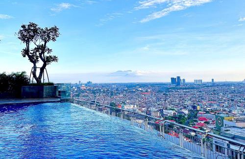 Surabaya Apartamento | Lavish The Peak 2BR Apartment in Tunjungan Plaza 5 Surabaya City Centre by Le Ciel Hospitality