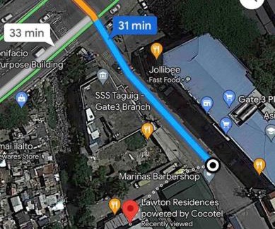 Taguig Apartamento | Lawton Residences Studio Room 2G