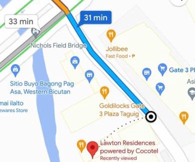 Taguig Apartamento | Lawton Residences Studio Room 3F - 4pax