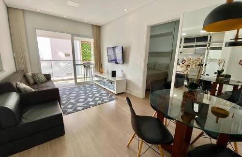 Gonzaga Apartamento | Lazer completo com piscina e sauna no Gonzaga