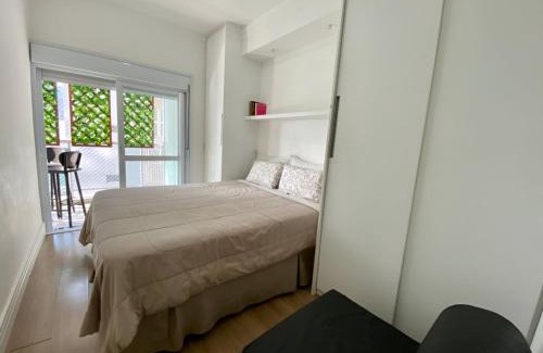 Gonzaga Apartamento | Lazer completo com piscina e sauna no Gonzaga