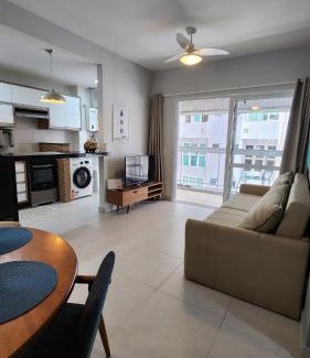 Gonzaga Apartamento | Lazer completo no melhor do Gonzaga, cozinha top, Garagem