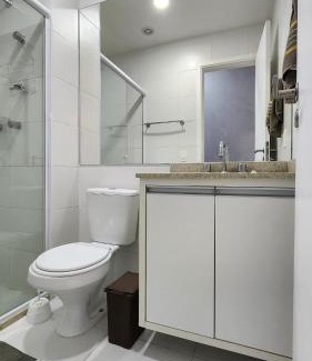 Gonzaga Apartamento | Lazer completo no melhor do Gonzaga, cozinha top, Garagem
