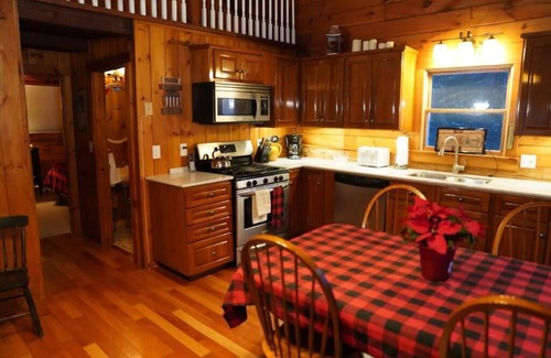 Bath Casa | Lazy Moose Log Cabin w/ hot tub, fireplace & lake