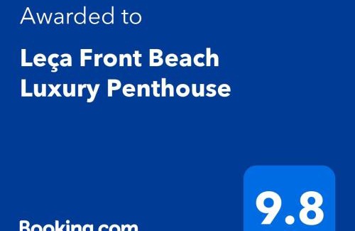 Leca da Palmeira Apartamento | Leça Front Beach Luxury Penthouse
