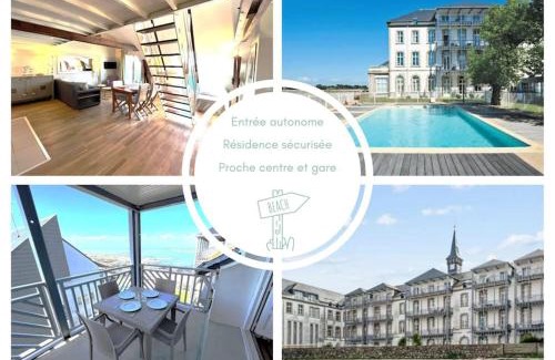 Le Croisic Apartamento | Le 307 : Face à l'océan avec Piscine, accès plage