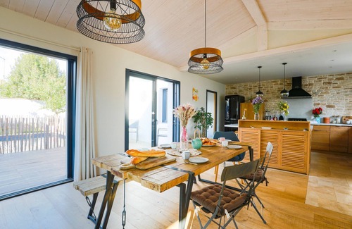 Rivedoux-Plage Chalet De Esquí | El 7 - Entre el mar y el bosque - Casa con piscina