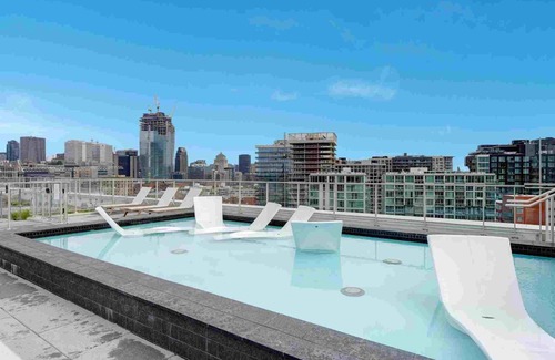 Griffintown Condominio | ☼ Le Amati ～ Pool, Terrace & Gym | Office + WiFi ☼