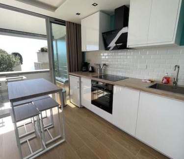Cap d'Ail Apartamento | Le Bali , terrasse, piscine et parking privé
