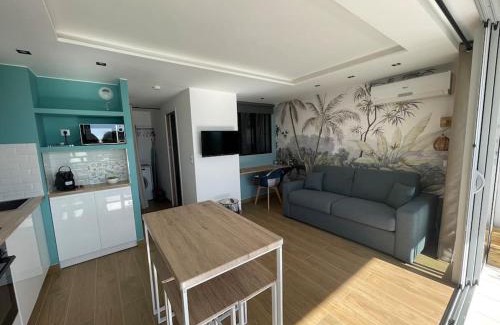 Cap d'Ail Apartamento | Le Bali , terrasse, piscine et parking privé