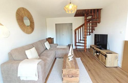 Ouistreham Apartamento | Le Balnéo Duplex avec balcon - Riva Bella Plage